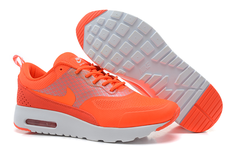 Nike Air Max Shoes Womens Bright Orange Online